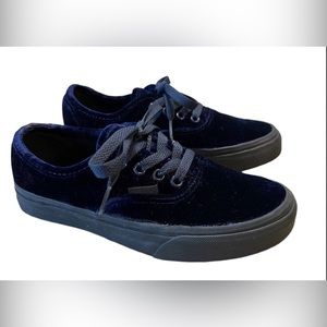 Blue velvet vans